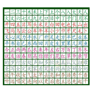 
[Free shipping] Teaching soft magnetic sheets, magnetic teaching aids, Chinese character stickers, preschool kindergarten literacy card magnetic sheets