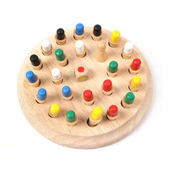 Memory Chess Parent-child Interactive Tabletop Game Chess Wooden Children's Toy Early Education Memory Logical Thinking Training
