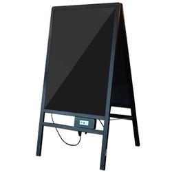 Double-sided Fluorescent Board, Plug-in And Rechargeable, All-in-one Installation-free Advertising Board, Fluorescent Board, Small Blackboard For Shops, Luminous Led Electronic Screen, Restaurant, Coffee Shop, Shop Promotion Display, Stand-up Billboard
