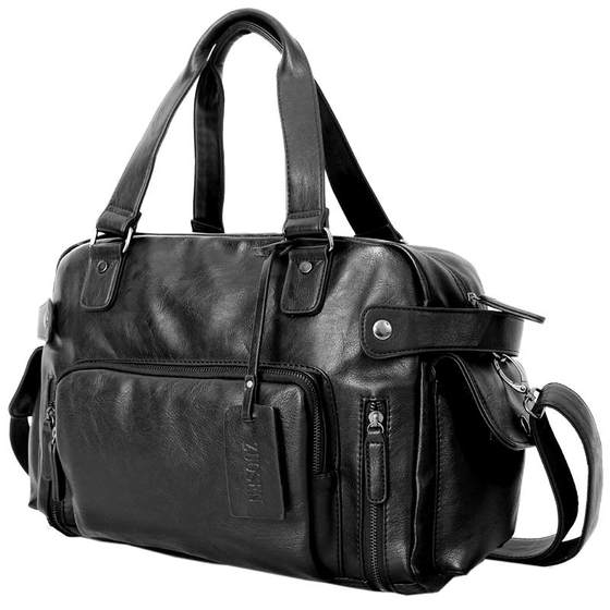 Zuo Sen Zuosen's new Korean men's shoulder bag messenger bag handbag travel bag casual bag men's bag
