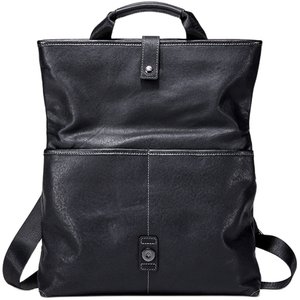 冷兽单肩包男真皮男款休闲斜挎包手提男包横款大容量牛皮男士包包