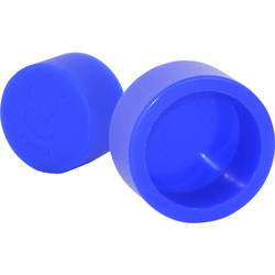 Blue Repeatable Multiple Times Soft Glue Cold Inlay Mold Cup Metallographic Slice Mold Box Sample Holder 25*18mm