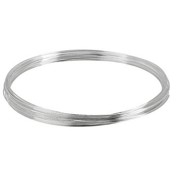 925 Silver wire thread semi -hard soft line winding beads handmade
