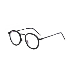
sunsway anti-blue light men and women Korean version retro myopia oval frame tortoiseshell color flat glasses frame glasses frame