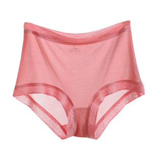 Basic Sanni Silkless Sarram Low Low Pants Ladies Waste -breathable and comfortable triangle without trace panties female
