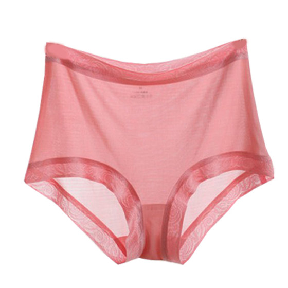Basic Sanni Silkless Sarram Low Low Pants Ladies Waste -breathable and comfortable triangle without trace panties female