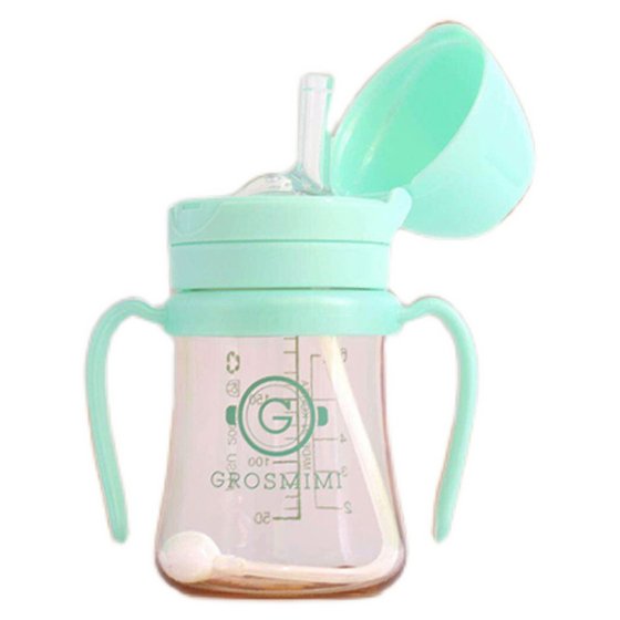 GROSMIMI bottle straw pipe accessories gravial ball standard wide -caliber glass PPSU bottle straw