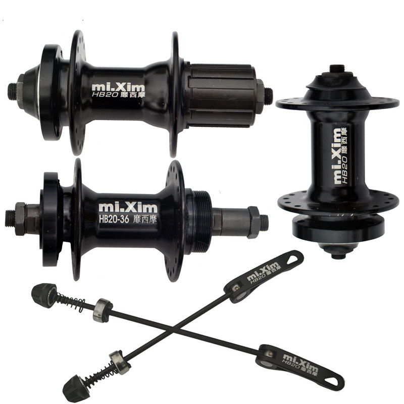 Moyeux de vélo de montagne ultra-légers HOMYL - 36 trous - Frein à