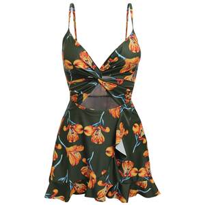 
Couple swimsuit 2026 new couple style one-piece conservative belly-covering slimming seaside vacation beach hot spring swimsuit for women