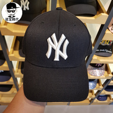 Корейская бейсбольная кепка MLB Black NY Yangqi Backet Backet оригинальная солнцезащитная шляпа INS CP18