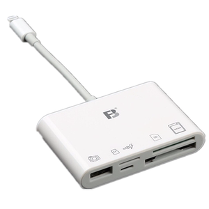 
Fengbiao OTG card reader free APP micro SLR camera CF/SD/TF/XQD card photo and video direct transmission mobile phone
