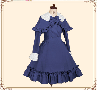 taobao agent Autumn retro cute shawl for princess, dress with sleeves, Lolita style, long sleeve