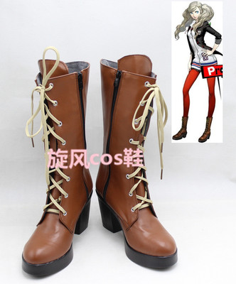 taobao agent Number B8520 Goddess Different Records 5 high -roll apricot COSPLAY shoe anime shoes to customize