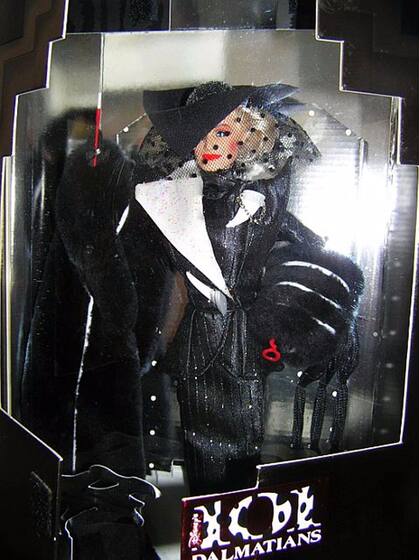 发 Barbie 101 Dalmations Cruella De Vil 1996库伊拉芭比