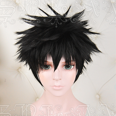 taobao agent [Rabbit Dimension] The Black COS Cos wig black -shaped model on the catalog of magic forbidden books