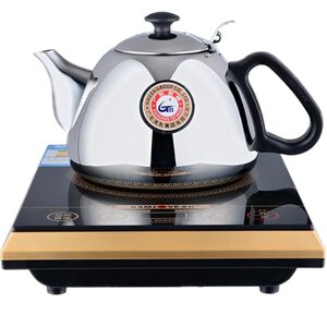 
Jinzhao A818 touch high power induction cooker flat bottom 304 stainless steel kettle tea brewing kettle tea set