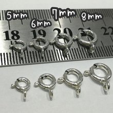Jiazhuang 925 Серебро DIY аксессуары аксессуары Ожерелье браслеты аксессуары Многопрофильная пружинная пряжка