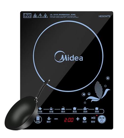 Midea/美的 C21-SN2105/SN2105T电磁炉多功能大火力家用火锅触摸