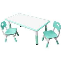 Kindergarten Children's Table And Chair Set Plastic Painting Learning Game Toy Table Liftable Baby Small Table And Chair