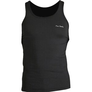 
Pier Cardin Men's Fitness Vest Digging Shoulder Black White Hygroscopic Skin-Friendly Cotton Base Garment