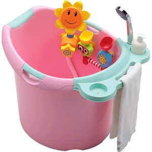 Children's bath barrel large baby bathtop baby bathtub can be thick can take a bath barrel shower bucket newborn supplies