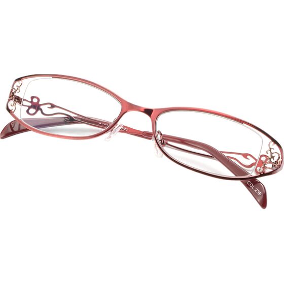 
Hollow metal glasses frame small face eye frame for women with degree flat light myopia reading glasses anti-blue radiation