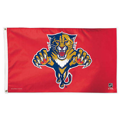 外贸冰球佛罗里达美洲豹队球迷旗帜NHL Florida Panthers Flag