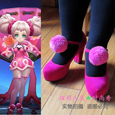 taobao agent Red footwear, cosplay