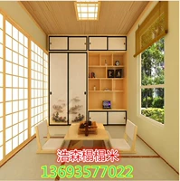 Пекин горячий татами Татами в целом индивидуальная сосна дубная спальня кровать в стиле европейской в ​​стиле японского стиля