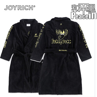 JOYRICH X SNOOP DOGG 厚毛巾料 温暖 冬季浴袍 睡袍