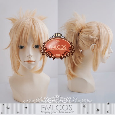 taobao agent 【FML grocery】High -temperature silk cosplay wig Fate Apocryha FGO Modrad Xiaomo