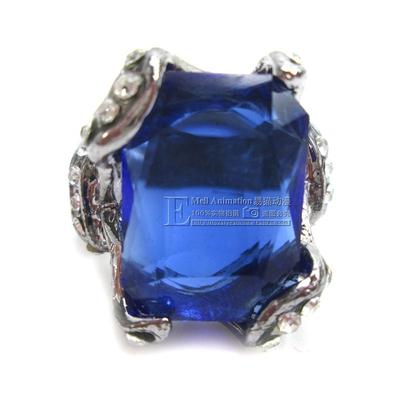 taobao agent Black deacon Charles ring second season sapphire black steward Sebastian cosplay ring