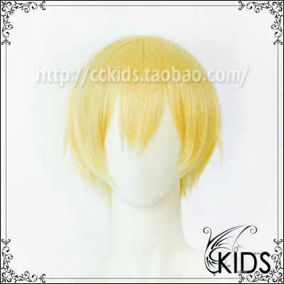 taobao agent [CCKIDS] [Moon Ge Gravity] Teacher walking the beautiful boy's anti -twist short hair cosplay wig