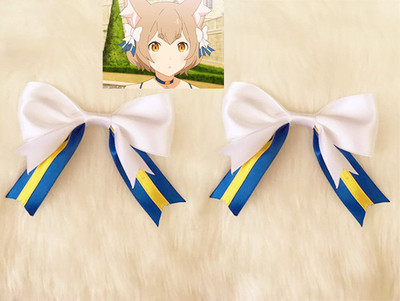 taobao agent COS props from the beginning of the world life Felix bow headwear/hair accessories a pair