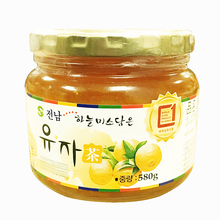 ЮжнаяКорея оригинальный импорт южно - южного меда грейпфрутовый чай напитки фрукты чай фрукты фрукты чай фрукты чай мед варенье пузырьки 580 г