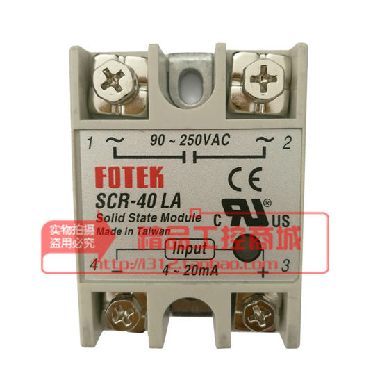 原装正品 台湾阳明FOTEK SSR-40LA SCR-40LA单相固态继电器可控硅