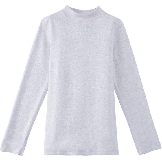 
Boys bottom shirt long sleeve children's half turtleneck autumn top medium large children's inner liner T-shirt pure cotton underwear autumn and winter