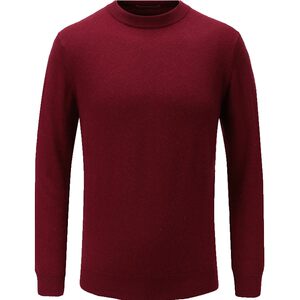 [The same model of the mall] Chunzhu men's 100%cashmere round neck knitting inside shirt cashmere sweater men
