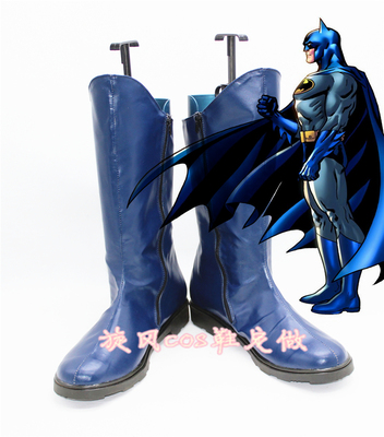 taobao agent 3224 Batman 1966 Movie COSPLAY Shoes COS Anime Shoes to Custom