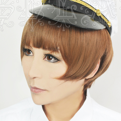 taobao agent [Rabbit Dimension] Swordsmanship Dance Stone Cut Pill COS Wig dark brown face