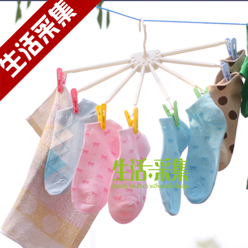 Manfu 5 free shipping imported Xiaosu small object socks underwear small drying rack baby supplies