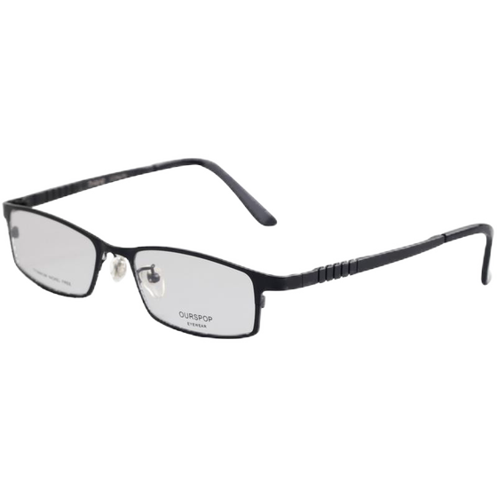 
Ultra-light titanium metal frame full frame with high myopia glasses frame men's business eye frame men's small face 125
