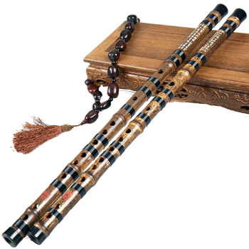 Tiexin Di Flute Bamboo Flute Professional Performance Musical Instrument A Section of Zizhu Flute Adult Grade Heng Di Junior College Recommendation
