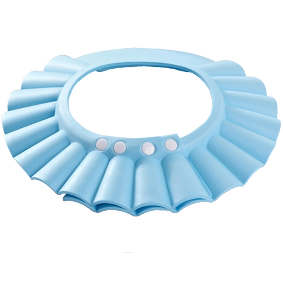 Baby hair cap Children's adjustable thick shower cap Baby shower cap Waterproof cap Children's ear protection bath cap
