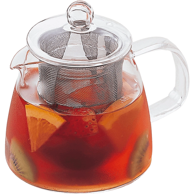 HARIO日本耐热玻璃茶壶不锈钢过滤网泡茶壶水果茶壶CHEN-Taobao Vietnam
