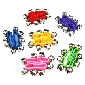 
Wrist bell Kindergarten string bell hand bell musical instrument rattle children wrist bell dance performance bell horse hoof hand bell bell