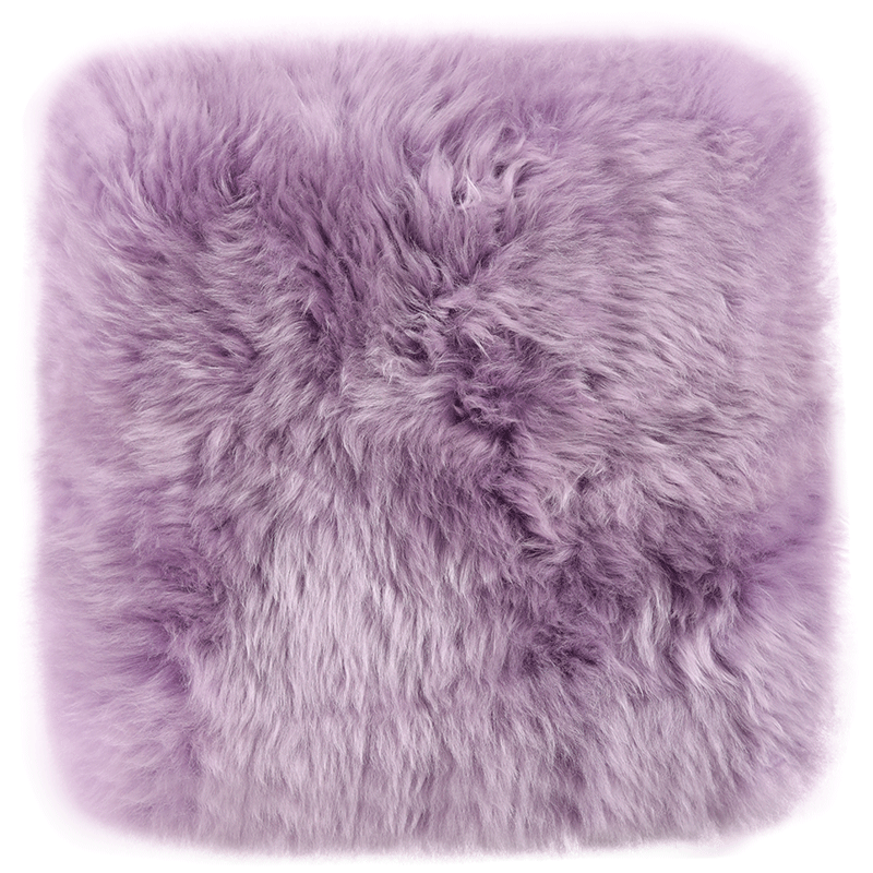 Aozun pure wool chair cushion thickened hairy cushion cushion simple thermal sofa chair pad wool pad real sheep leather cushion