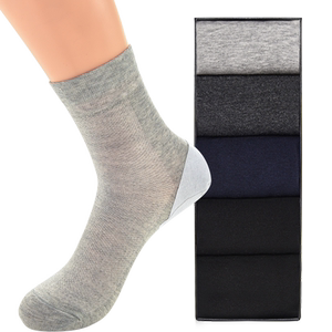 Thin cracks -proof socks Men's heels spring and summer business anti -foot dry feet crack socks, feet crack socks thin cotton
