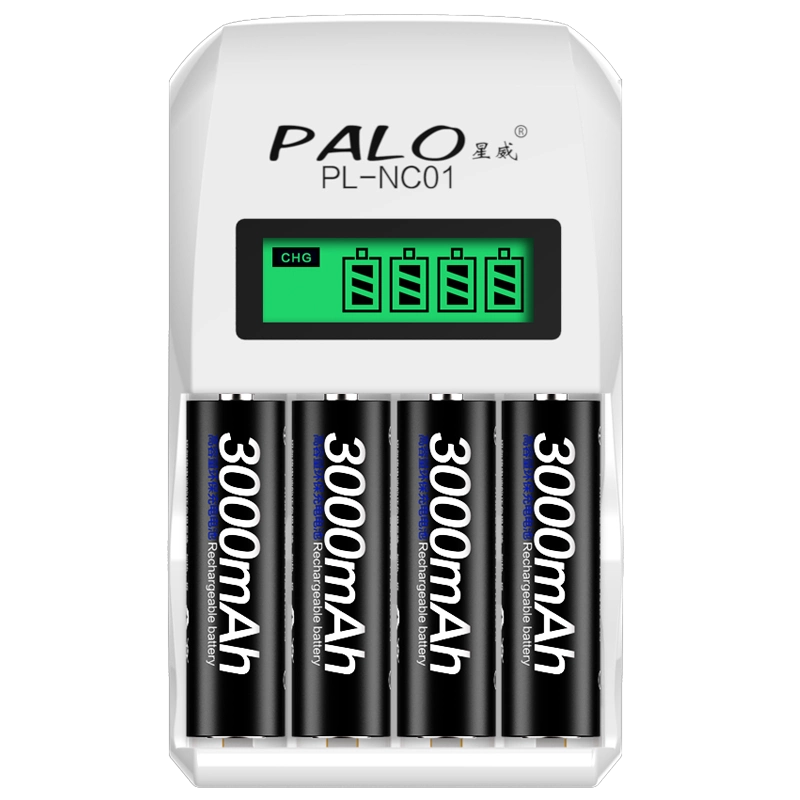 Amazon.co.jp: 5PCS 3.7V 1200mAh リチウム電池と5-in-1充電器に