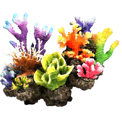 Simulated coral simulated seawater decoration package coral